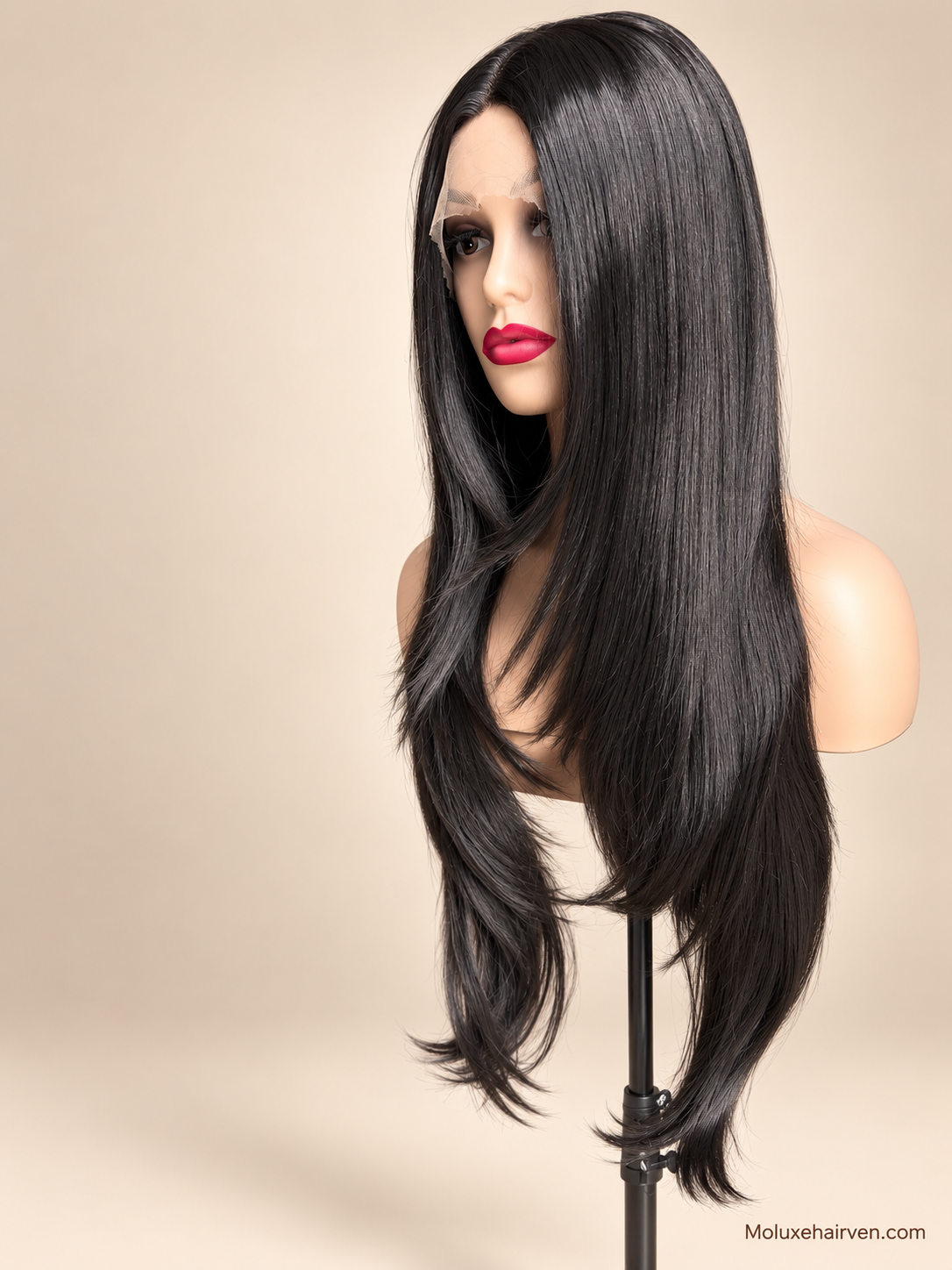 Long Layered Luxe (Black)