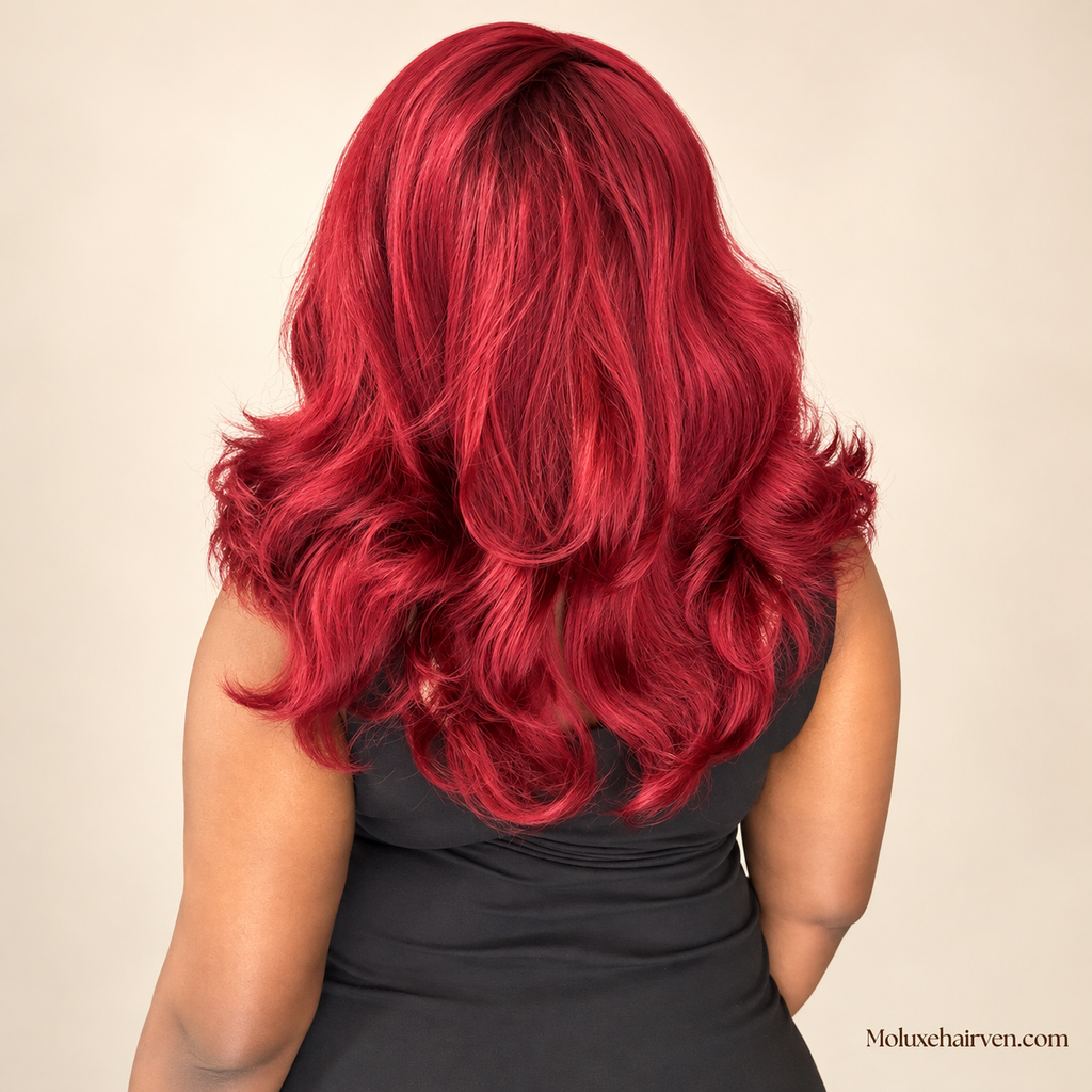 Yaki Band Wig (Burgundy)