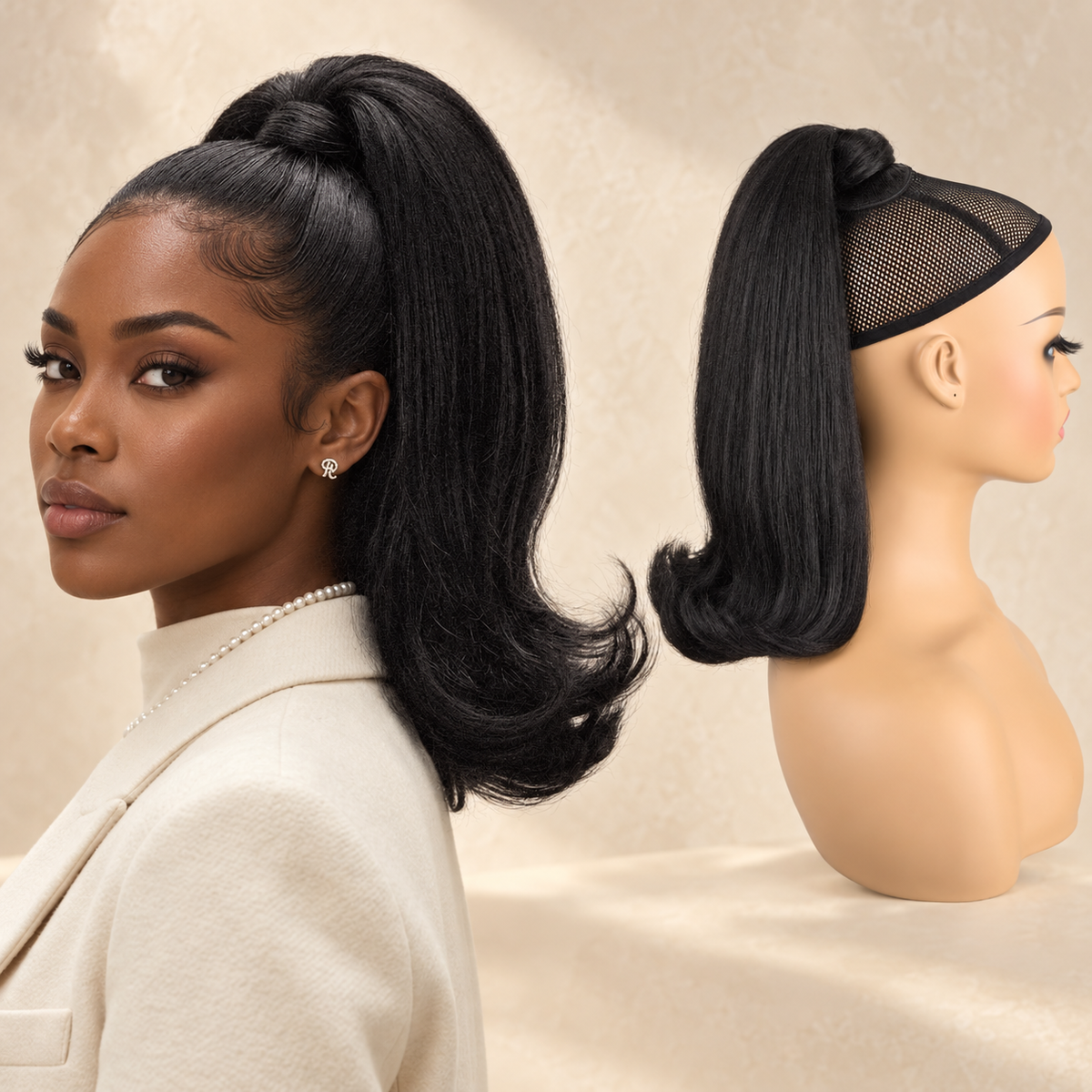 Yaki flip Ponytail