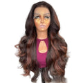 Wavy Brown Highlights