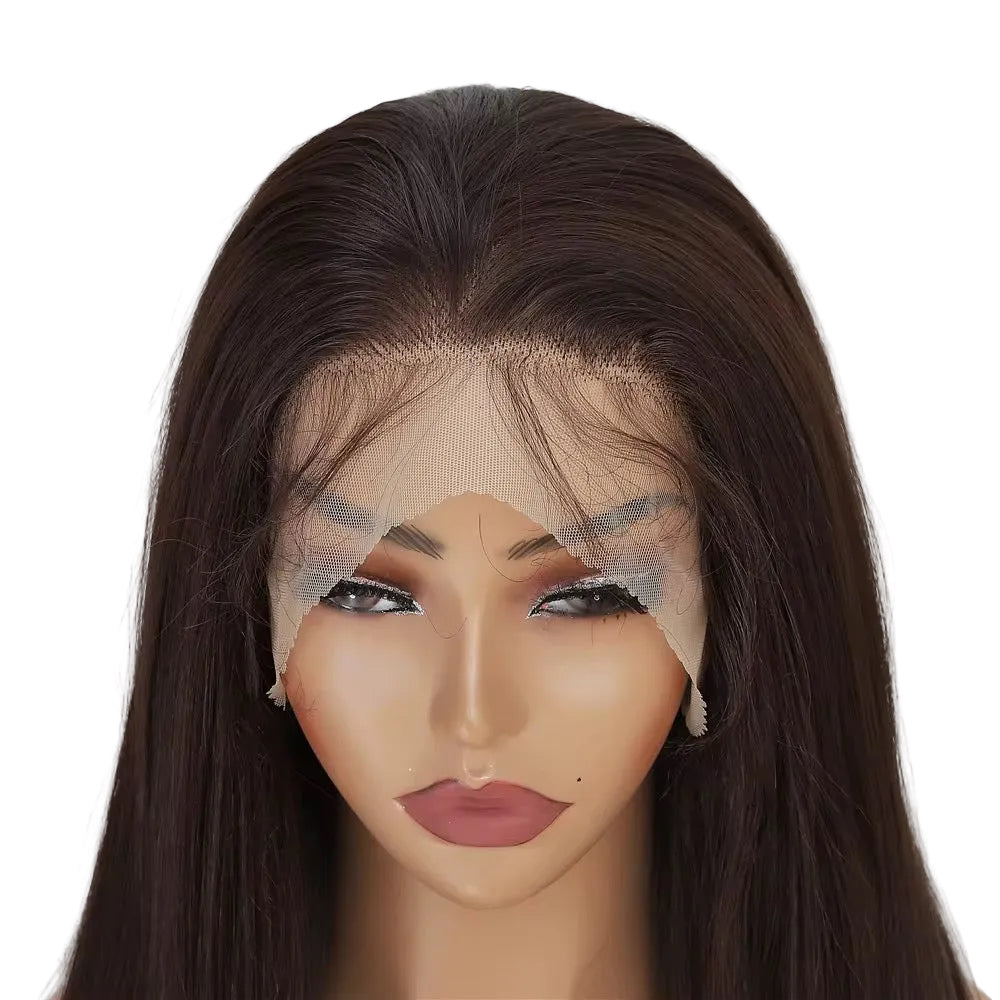 30” Lush Straight Wig Brown