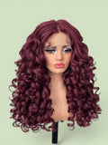 Sasha T-Part Burgundy