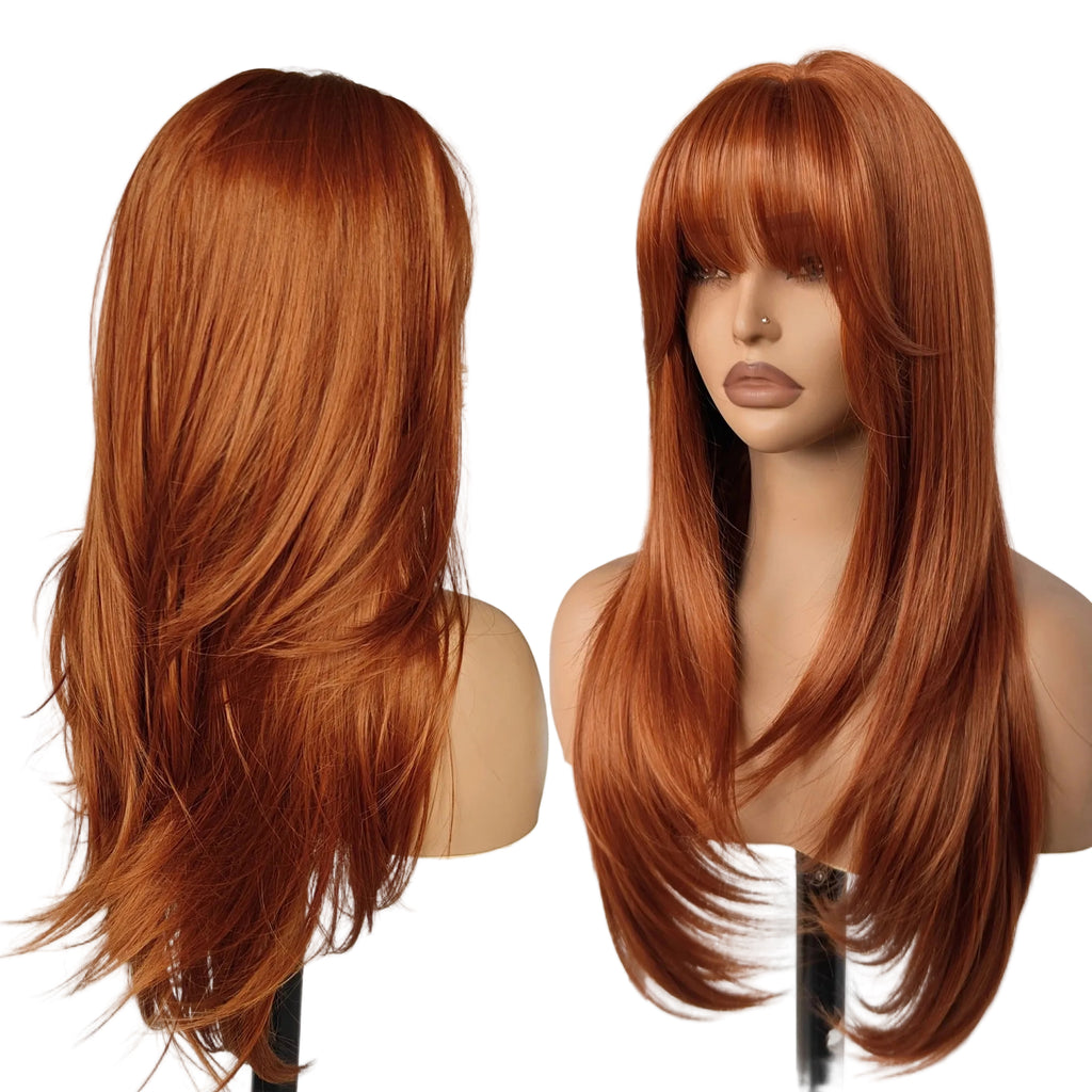 Ginger Layered Fringe