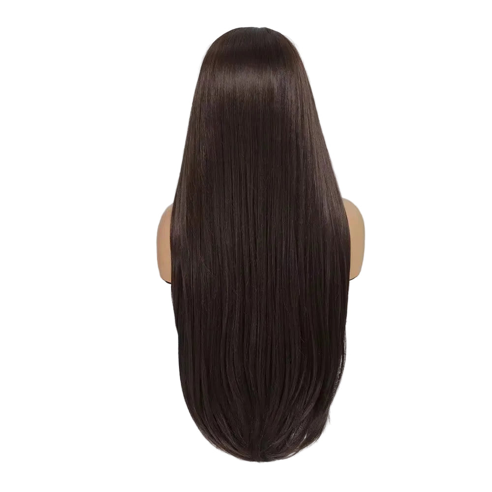 30” Lush Straight Wig Brown