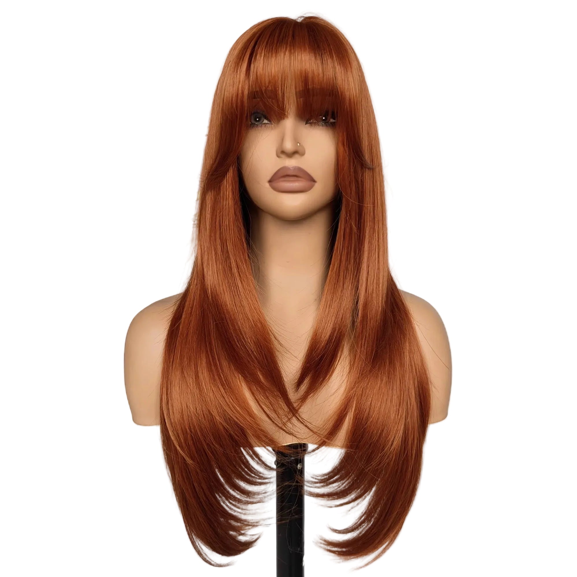 Ginger Layered Fringe