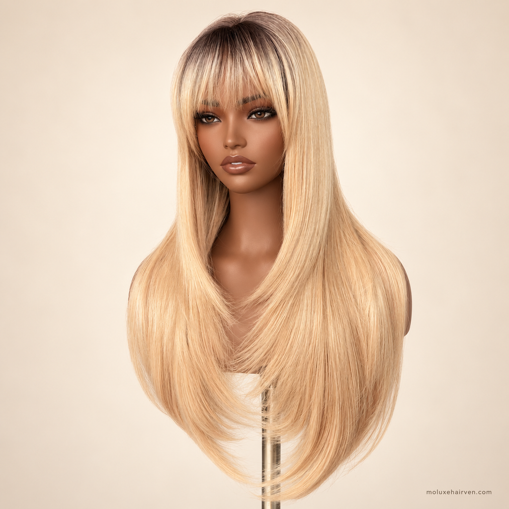 Tina (Dark-root Ash Blonde)