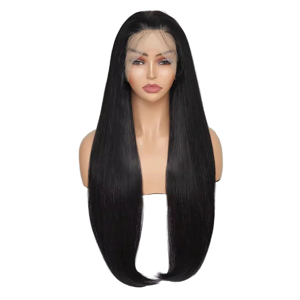 32” Lush Straight Wig Black
