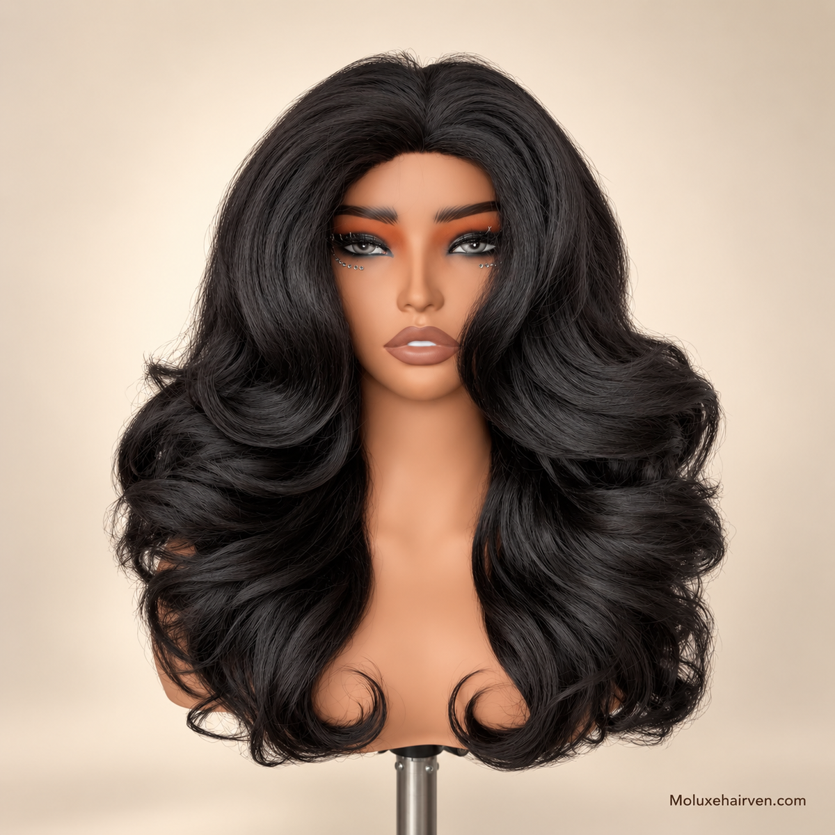 Yaki Layered Half Wig