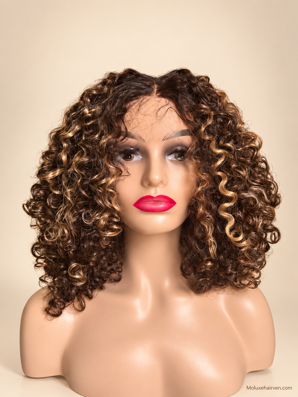 Shorty Kinky Brown Highlights