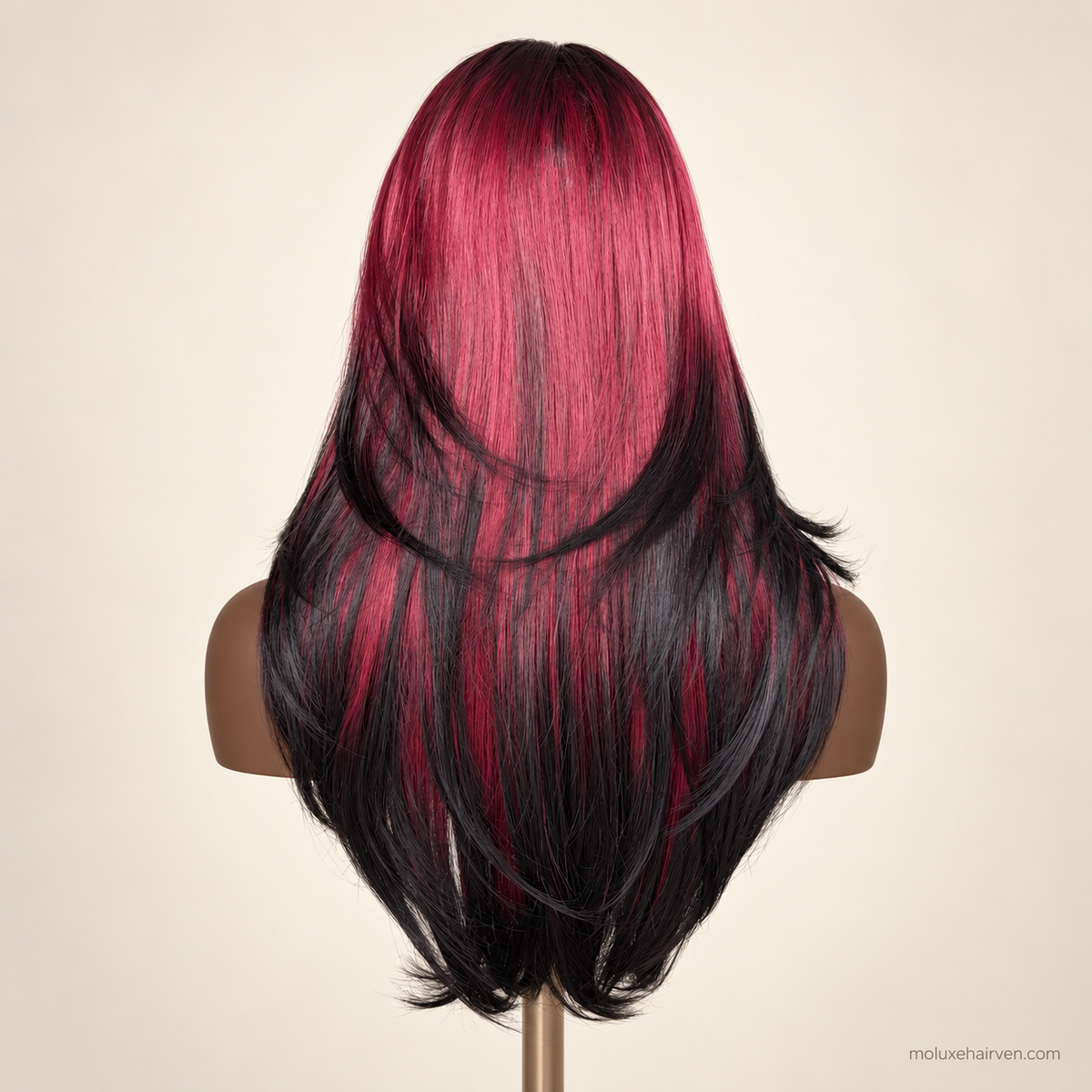 Tina (Burgundy Ombre)