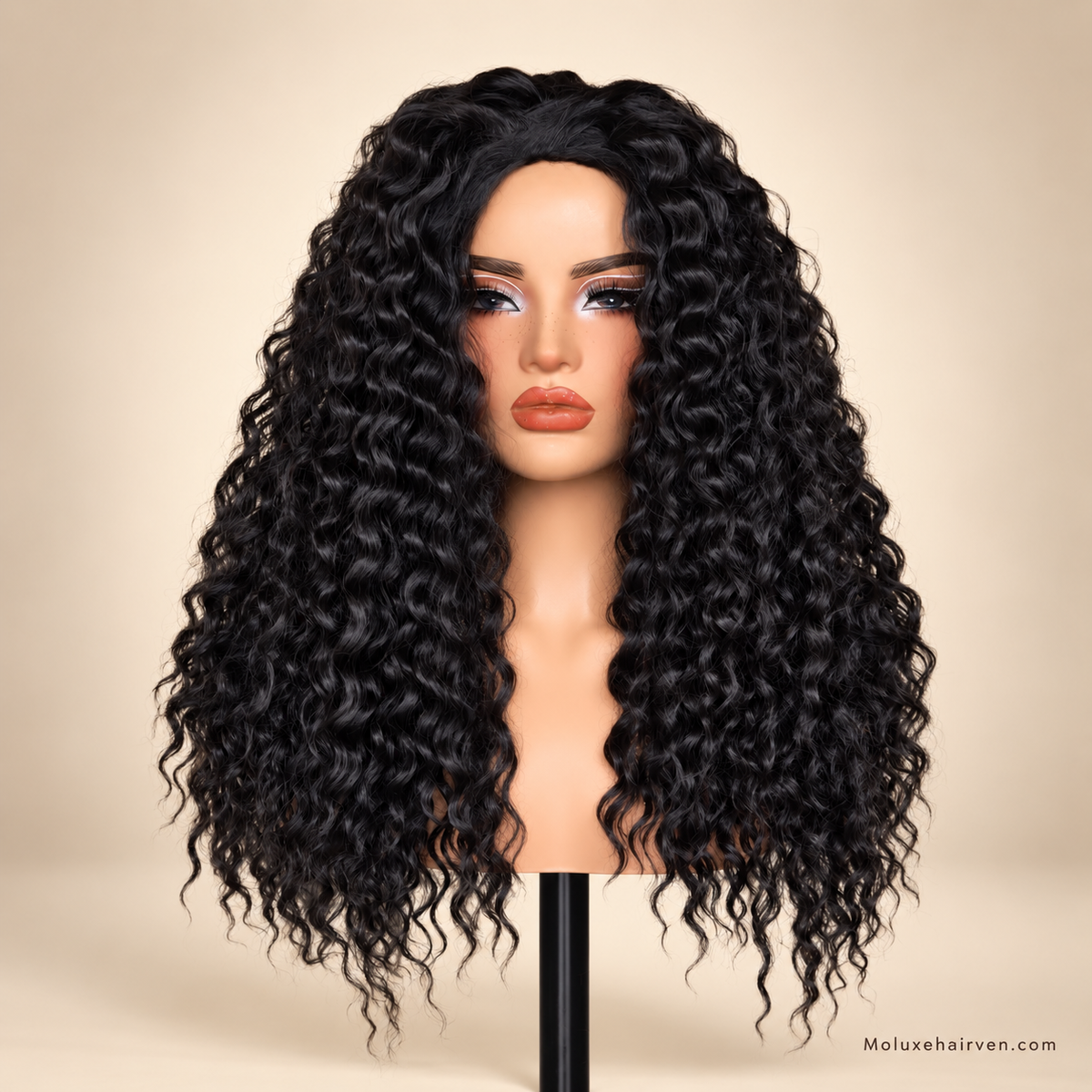 Curly Half Wig
