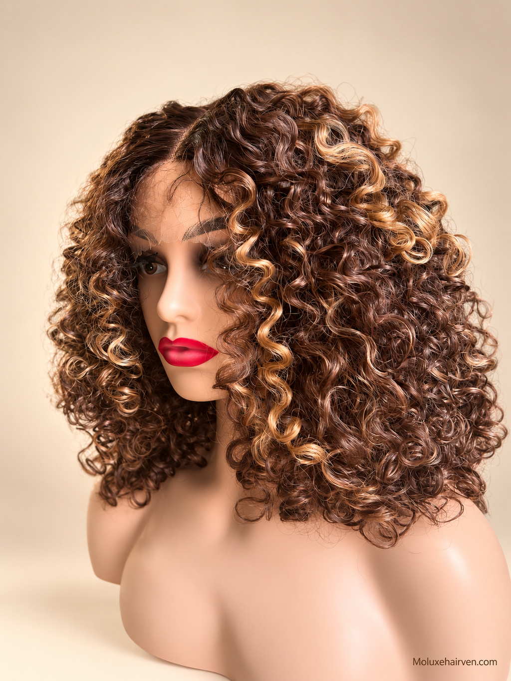 Shorty Kinky Brown Highlights