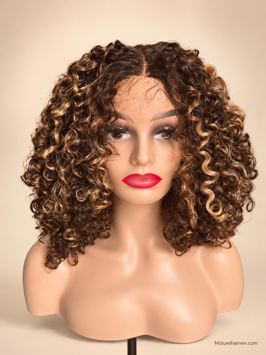 Shorty Kinky Brown Highlights