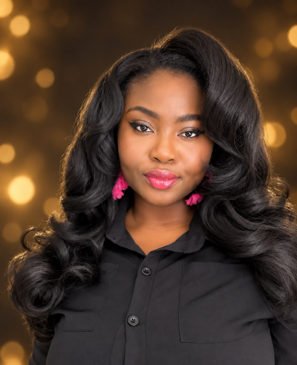 Yaki Layered Half Wig