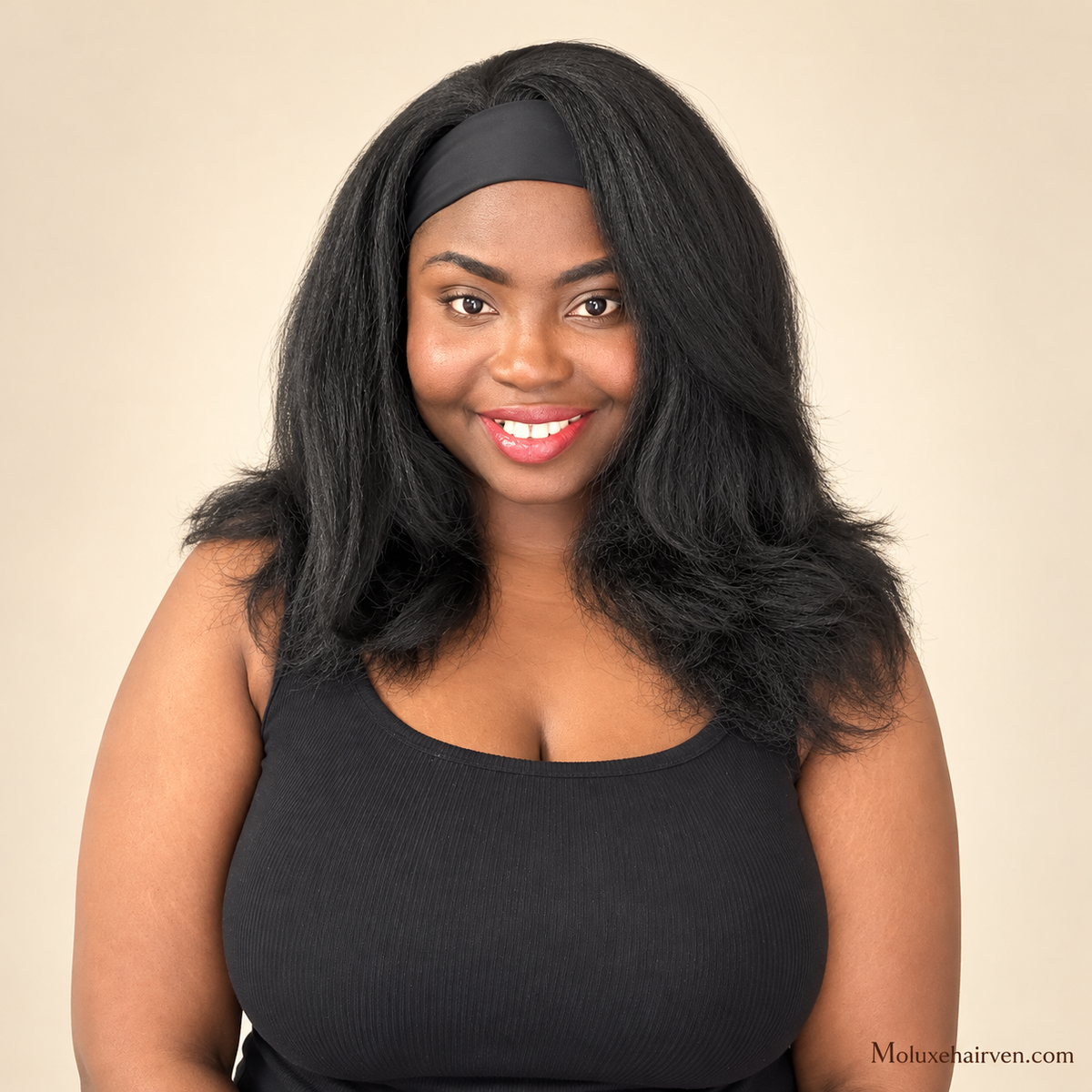 Yaki Band Wig (Black)