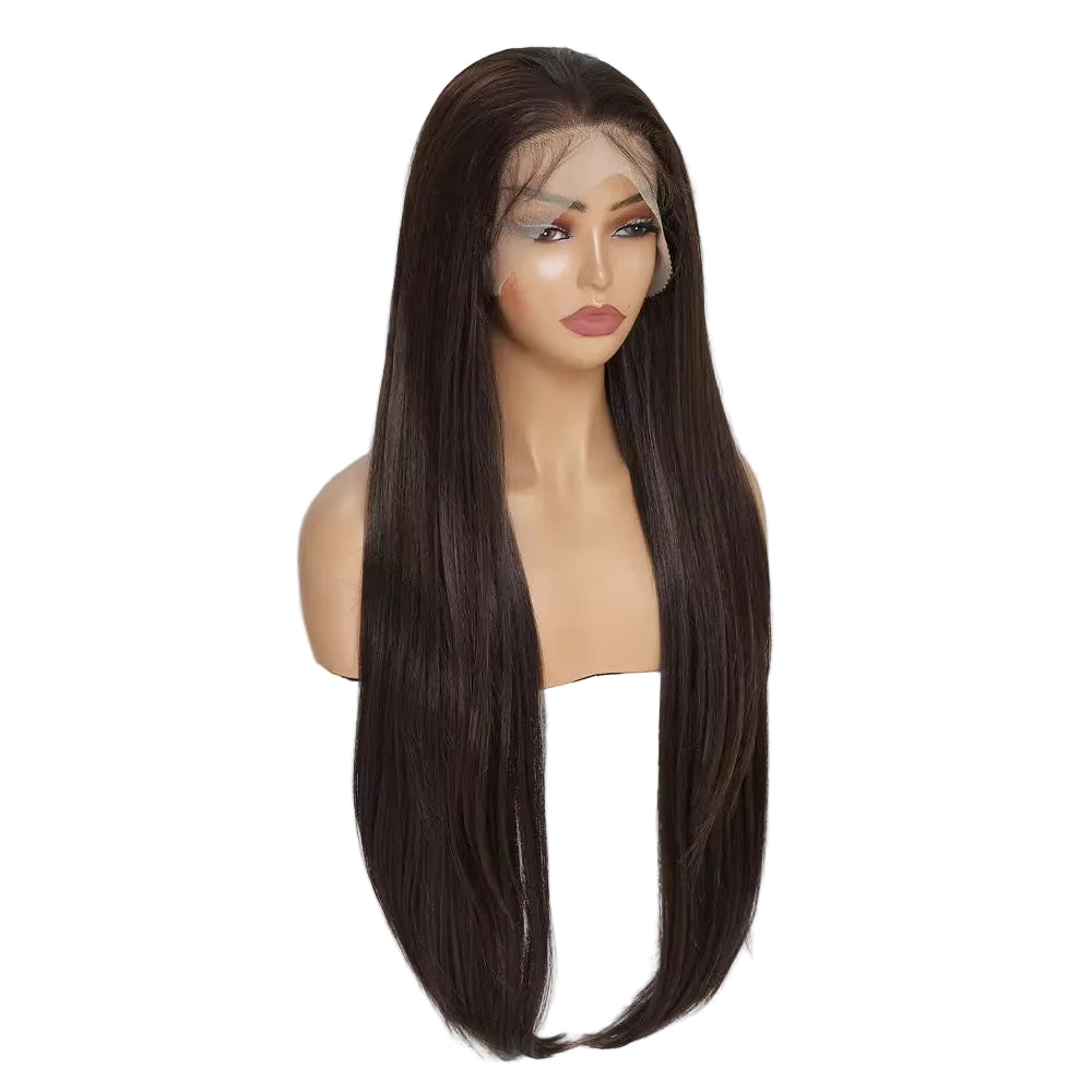 30” Lush Straight Wig Brown