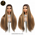 30” Lush Straight Wig Highlight