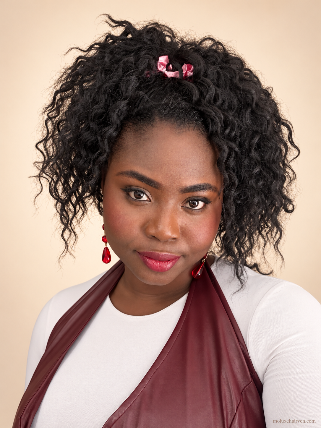 Curly Half Wig