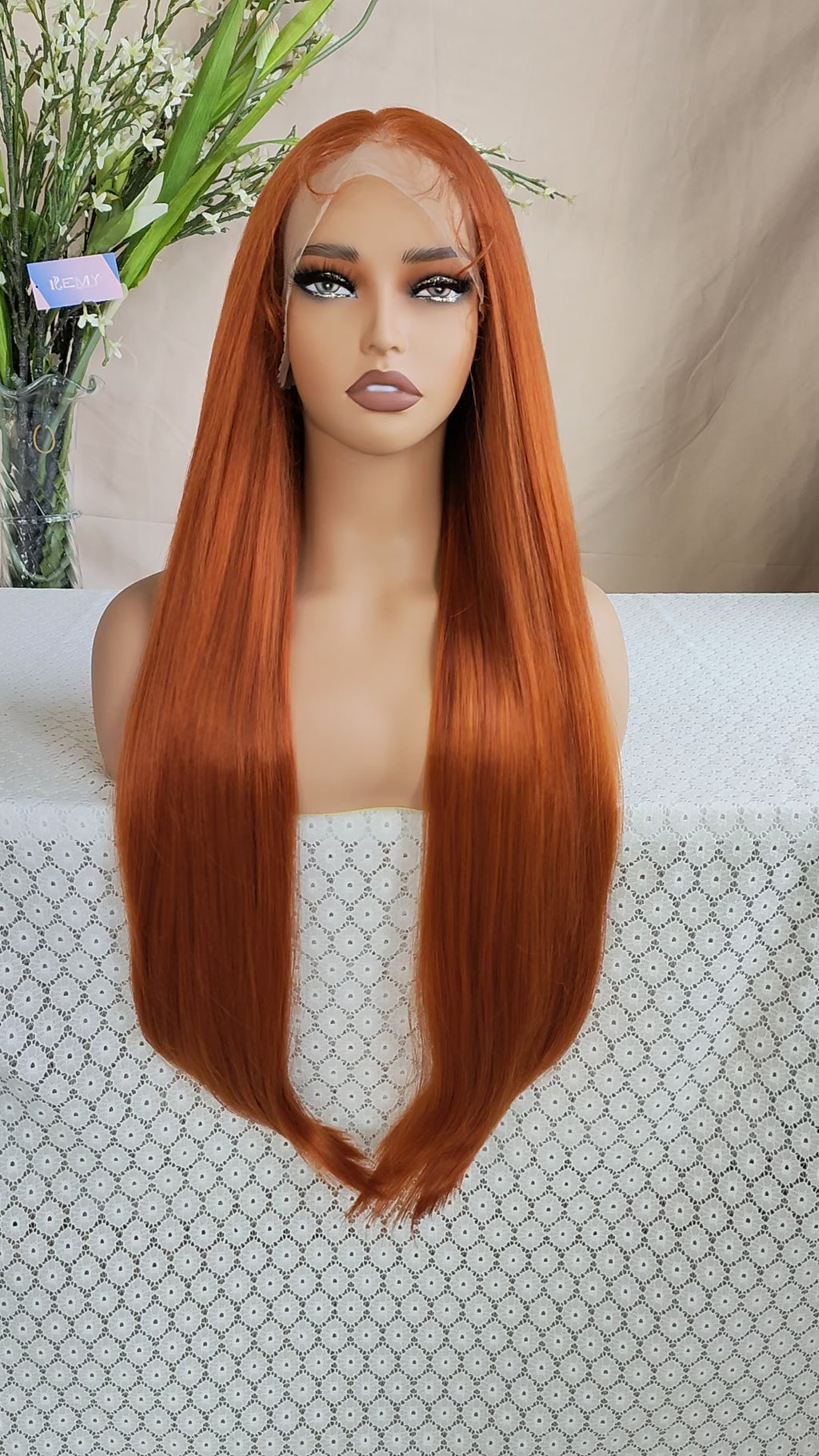 Lush Straight Wig Black