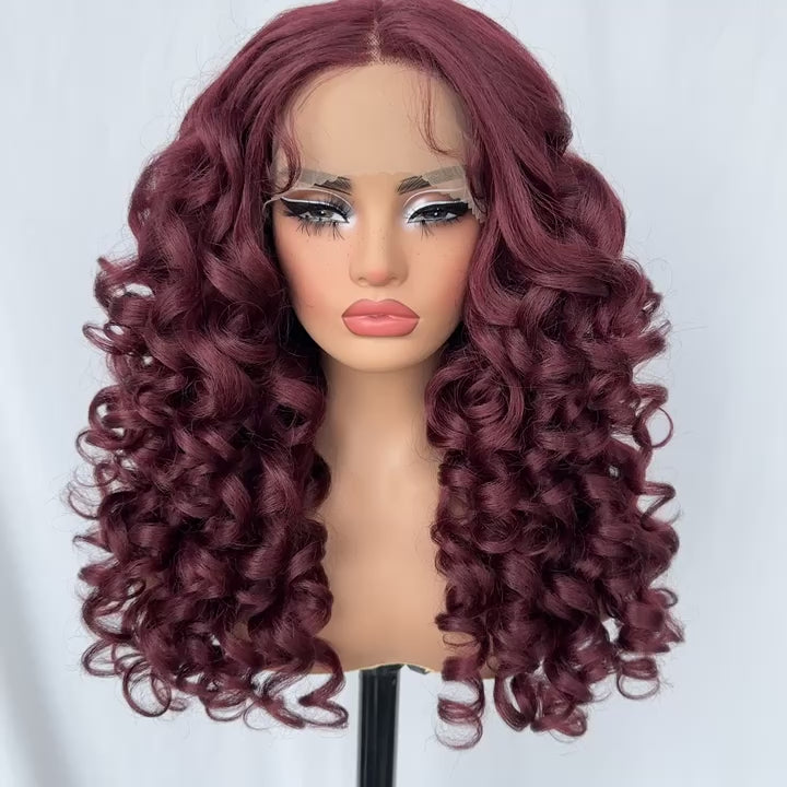 Sasha T-Part Burgundy