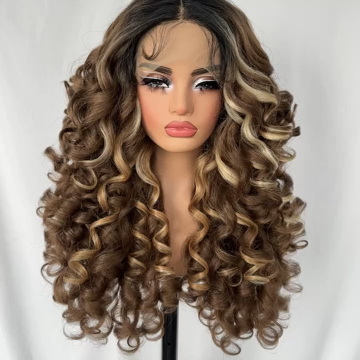 Sasha T-part Golden Brown