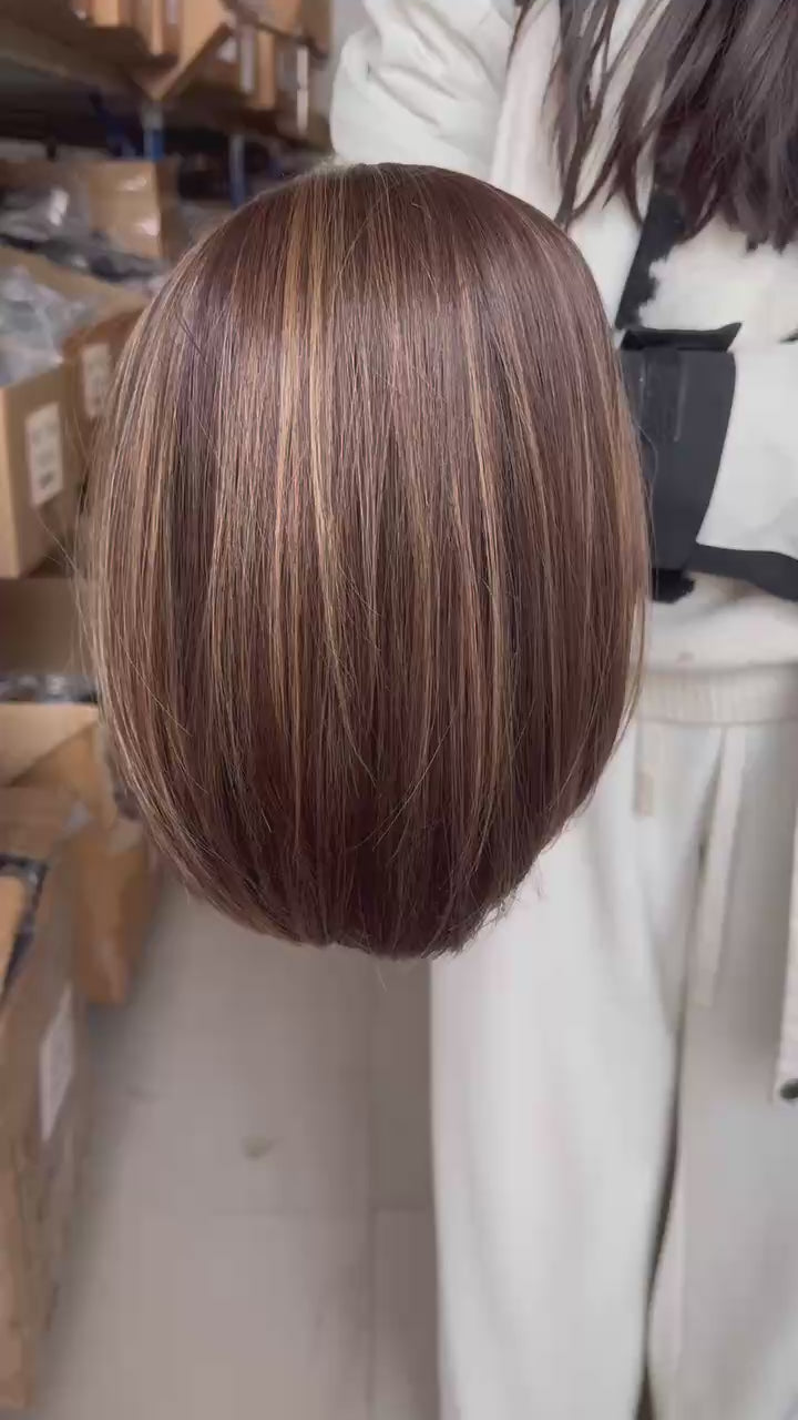 Becca Bob Wig Blonde Highlight